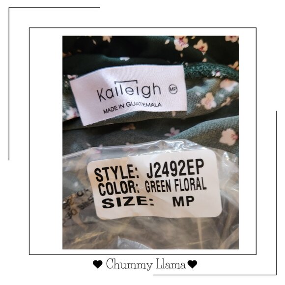 Kaileigh Navy Floral Jumpsuit – Size MP Petite, Breezy One-Piece with Pockets - Picture 5 of 5